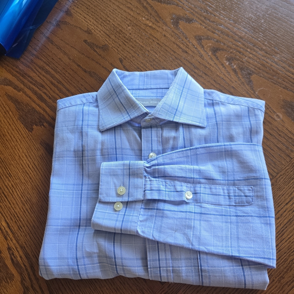 Mens Michael Kors 15 1/2 34/35 dress shirt